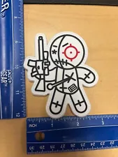 EOTECH MAYHEM VUDU DOLL PVC PROMO PATCH LOGO PATCH VUDO XPS2 XPS3 G43 MAGNIFIER