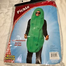 Rasta Imposta Green Pickle Dill Halloween Costume Adult One Size Fits Most