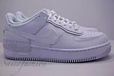 Nike Shadow Air Force 1 One AF1 Triple White Sage CI0919-100 Women's Sz 9