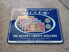 Liberty Dollar merchant Mat, NORFED