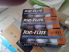 Top Flite Tour 100 golf balls new 3 BOXS OF 3