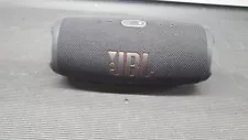 JBL Charge 5 Wi-Fi Bluetooth Portable Speaker Black Used Working