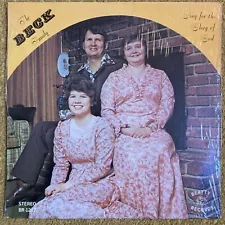 The Beck Family- Sing For The Glory Of God- Rare Private Press Lp