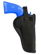 New Barsony OWB Belt Gun Holster for Ruger 4-5" 22 38 357 41 44 Revolvers