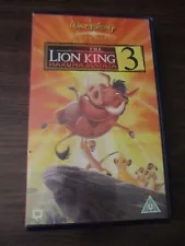 Disney The Lion King 3 VHS Video Tape (NEW)