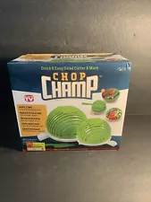 NIB Factory Sealed Chop Champ Salad Cutting Bowl Chopper Slicer AS SEEN ON TV