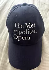 Metropolitan Opera NYC Manhattan Baseball Hat Cap The Met Anna Wintour Gala