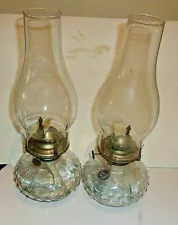 Vintage set of oil lamps