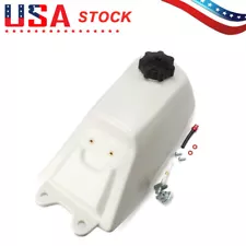 New For 1985-1988 Yamaha Big Wheel 200 BW 200 Plastic White Fuel Tank & Gas Cap