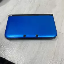 FOR PARTS OR REPAIR - Nintendo 3DS XL Blue USA REGION - Powers and Shuts Off