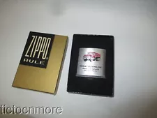 RETRO ZIPPO ZIP RULE ADVERTISING PROMO in BOX GRACES TRUCKING INC INDIANA