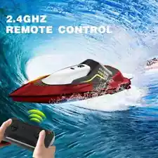 S5 Fast RC Boat for Pools and Lake , 2.4 GHz 20+ MPH Racing Boats Summer Toy