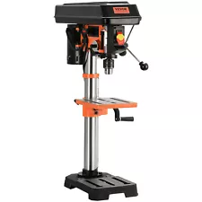 VEVOR 10-Inch 5-Speed Benchtop Drill Press Cast Iron Drill Press 3.2A