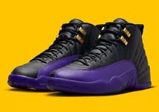 Nike Air Jordan 12 Retro Shoes Field Purple Black Taxi CT8013-057 Men's NEW