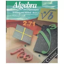 Algebra and Trigonometry: Structure and Method, Book 2