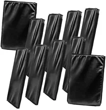 Set of 10 Black Wrestling Ring Floor Mats for WWE & AEW Wrestling Action Figures