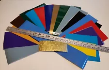 Outdoor Waterproof Vinyl Scrap Pieces lot for Signs Crafts Peel and Stick