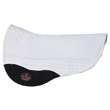 HI HILASON Western All Purpose Horse English Saddle Pad White