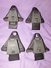 YAKIMA Q Towers Foot Pack SET OF 4 for roof bike ski kayak rack system no locks~