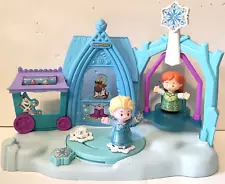 Little People Disney Frozen Arendelle Wonderland Playset Elsa And Anna Castle