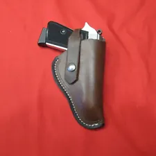 Leather Holster for Walther PPK and PPK/S .22 LR, .32 .380, 9MM Right Hand