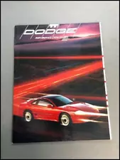 1991 Dodge 40-page Sales Brochure Catalog - Stealth R/T Spirit Shadow Daytona