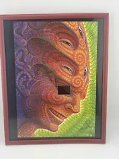 Alex Grey Shpongled Blotter Paper Acid Signed Print 60/125