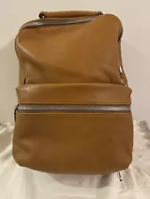 Shinola Runwell Natural Grain Leather Backpack