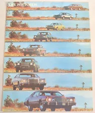 The 1976 Fords Factory Dealer Sales Advertising Brochure Catalog Ad Book (For: 1976 Ford Elite)