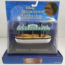 Disney Attractions Collections WDW Jungle Cruise Boat Die Cast Metal Vehicle