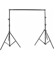 10ft Adjustable Background Stand for Photography Backdrops Tripod Set