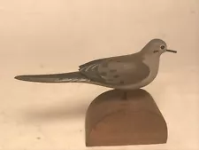 david rhodes mourning dove pigeon decoy miniature absecon new jersey