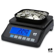 Coin Counting Scale Checker Money Cash Currency Counter Battery Machine UK