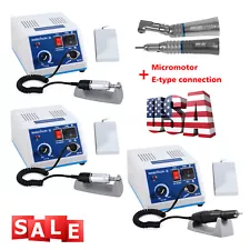 Dental Lab Marathon Electric Micromotor Polishing + 35K RPM Handpiece Kits OR