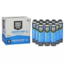 Great Stuff PRO Window & Door, 2 Sealed Cases (24 Cans)