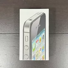 Brand New Apple iPhone 4s 16GB Factory Sealed Unlocked Black MD234LL/A Unopened