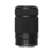 Sony E 55-210mm F4.5-6.3 Lens for Sony E-Mount Cameras Black