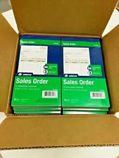 Adams Sales Order Book, 3 Part Carbonless 4-3/16" x 7-3/16", 10 Books (500 Sets)