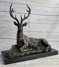 Bronze Stag Signed Original Milo impressive stag sculpture stag statue Deer Sale