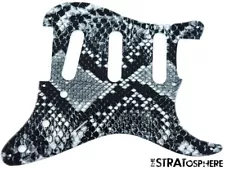 * NEW Stratocaster PICKGUARD for Fender Vintage Strat 8 Hole Snakeskin Print