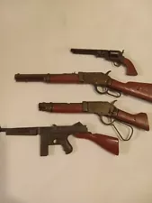 (Lot 4) 1 is a vintage Official Wanted Dead or Alive Rifle with 3 unmarked