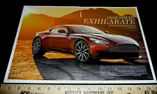 ASTON MARTIN V12 DB11 COUPE' ARTICLE 2017- DESIGNED TO EXHILARATE