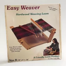 Easy Weaver Hardwood Weaving Loom HARRISVILLE Designs Vintage 1995