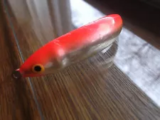 Older Finland Made Rapala Weedless Minnow,RMS-7,CHR,Chrome Red