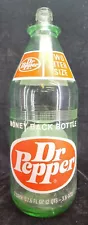 Vintage 2 Liter Dr Pepper Bottle Rare 1970s