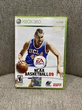 NCAA Basketball 09 (Microsoft Xbox 360, 2008) New. (Rare Sealed Condition)