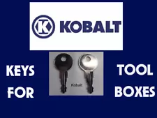 Kobalt 205 SET OF 2 KEYS Better Built Tractor Supply Northern Truck Tool Box