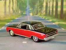 1964 64 Chevrolet Chevelle Malibu SS V-8 Muscle Car 1/64 Scale Limited Edit O