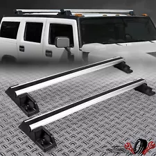 2Pcs Roof Rack Cross Bars W/ Lock Luggage Carrier Silver For Hummer H2 2003-2009