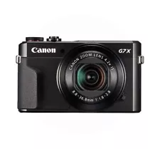 Canon PowerShot G7 X Mark II 20.1 MP Digital Video Camera - Black (1066C001)